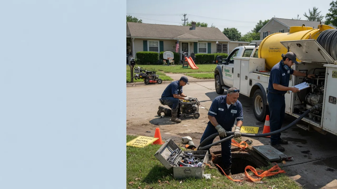 Septic Tank Pumping in Hurricane Mills, TN near me